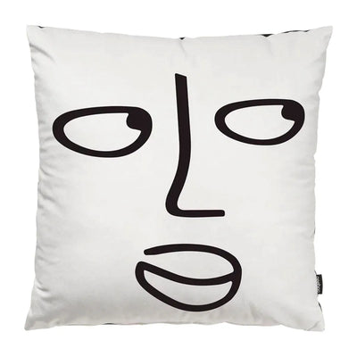 Qeeboo Linescapes Cushion By Shantell Martin