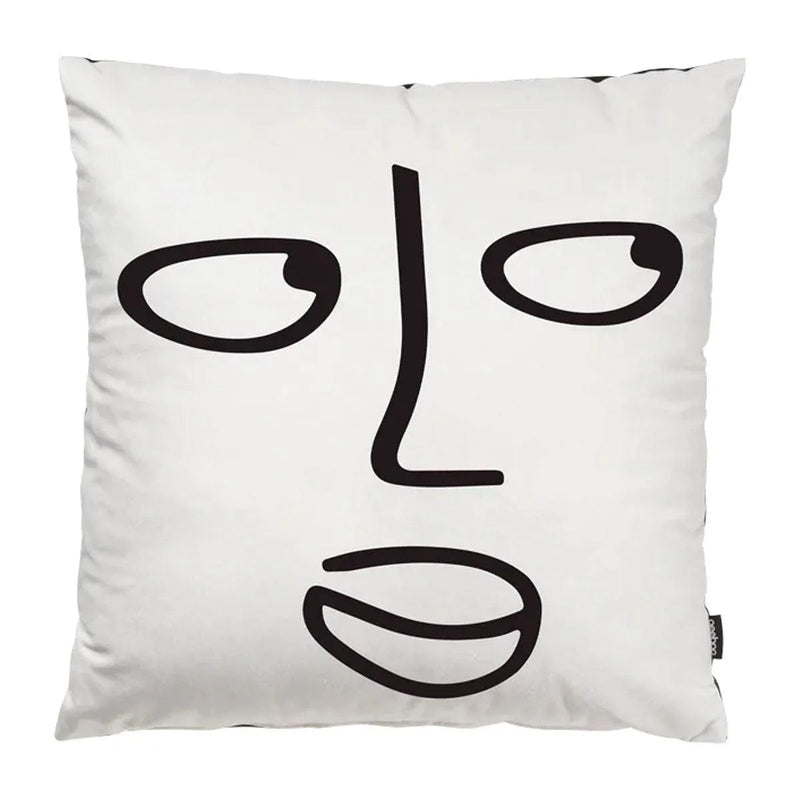 Qeeboo Linescapes Cushion By Shantell Martin