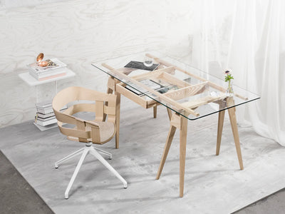 Design House Stockholm Arco desk, oak