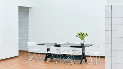 Hay X-line chair, powder blue