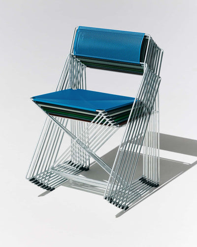 Hay X-line chair, powder blue