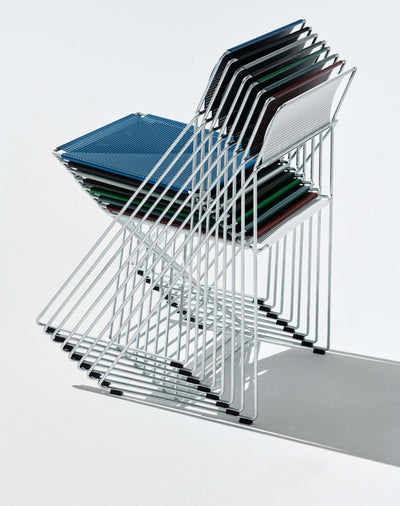 Hay X-line chair, powder blue
