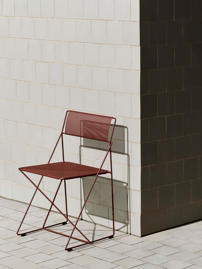 Hay X-line chair, powder blue