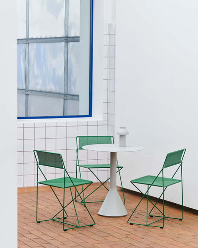 Hay X-line chair, powder blue
