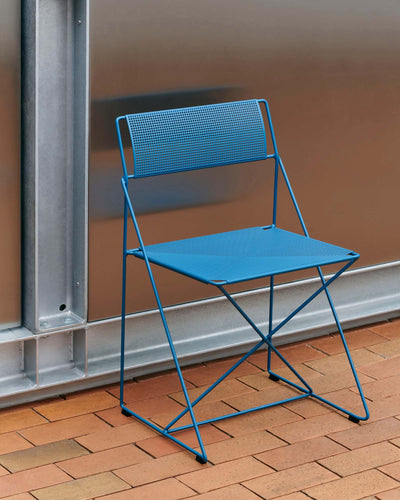 Hay X-line chair, powder blue