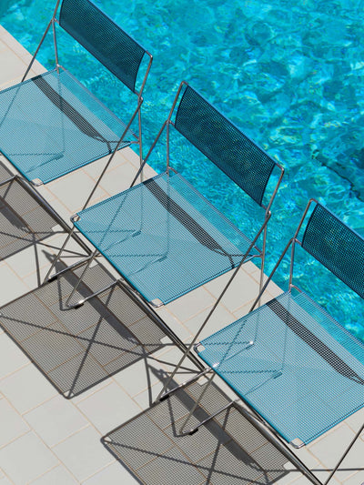 Hay X-line chair, powder blue