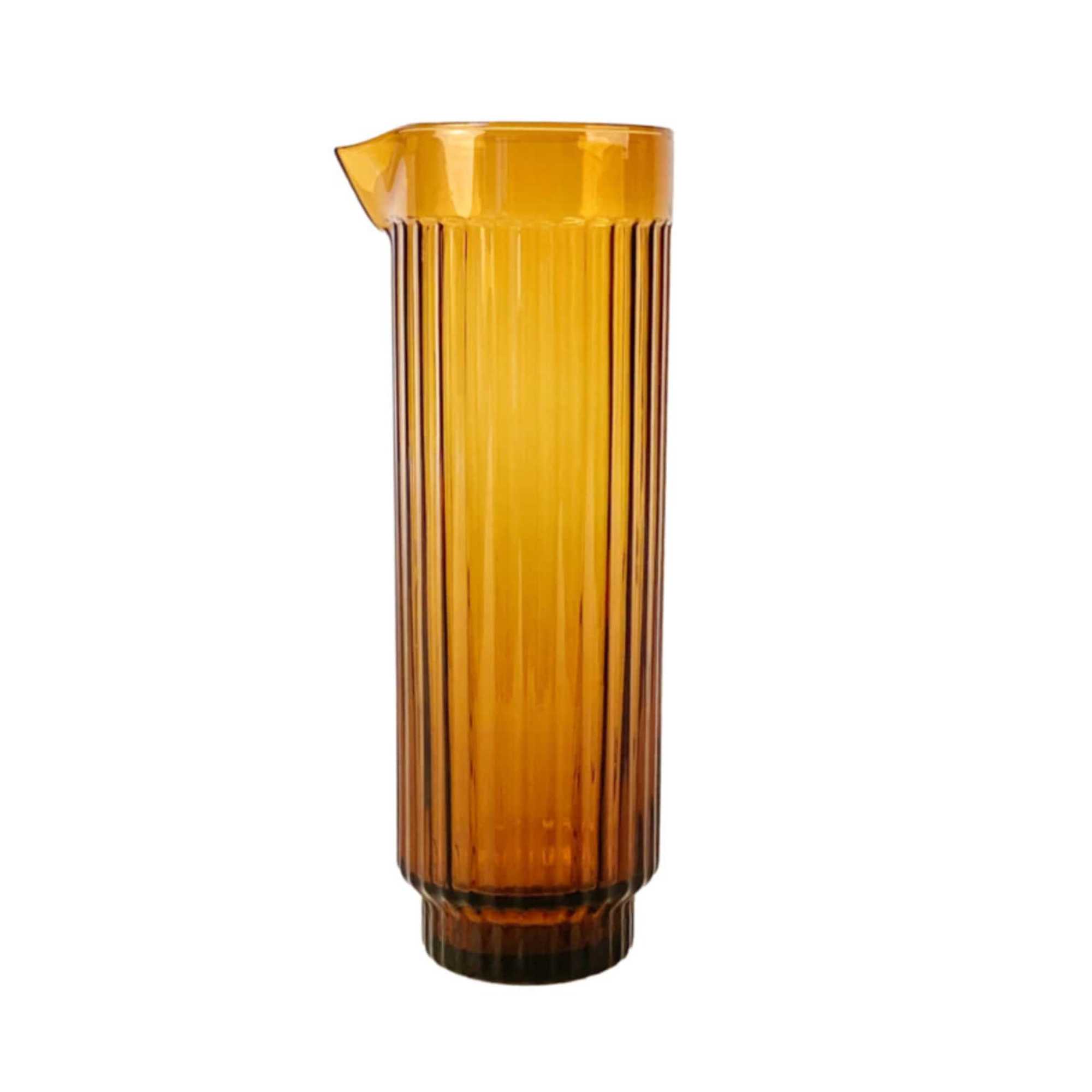 XLBoom LIMA Glass Carafe 1L, Amber
