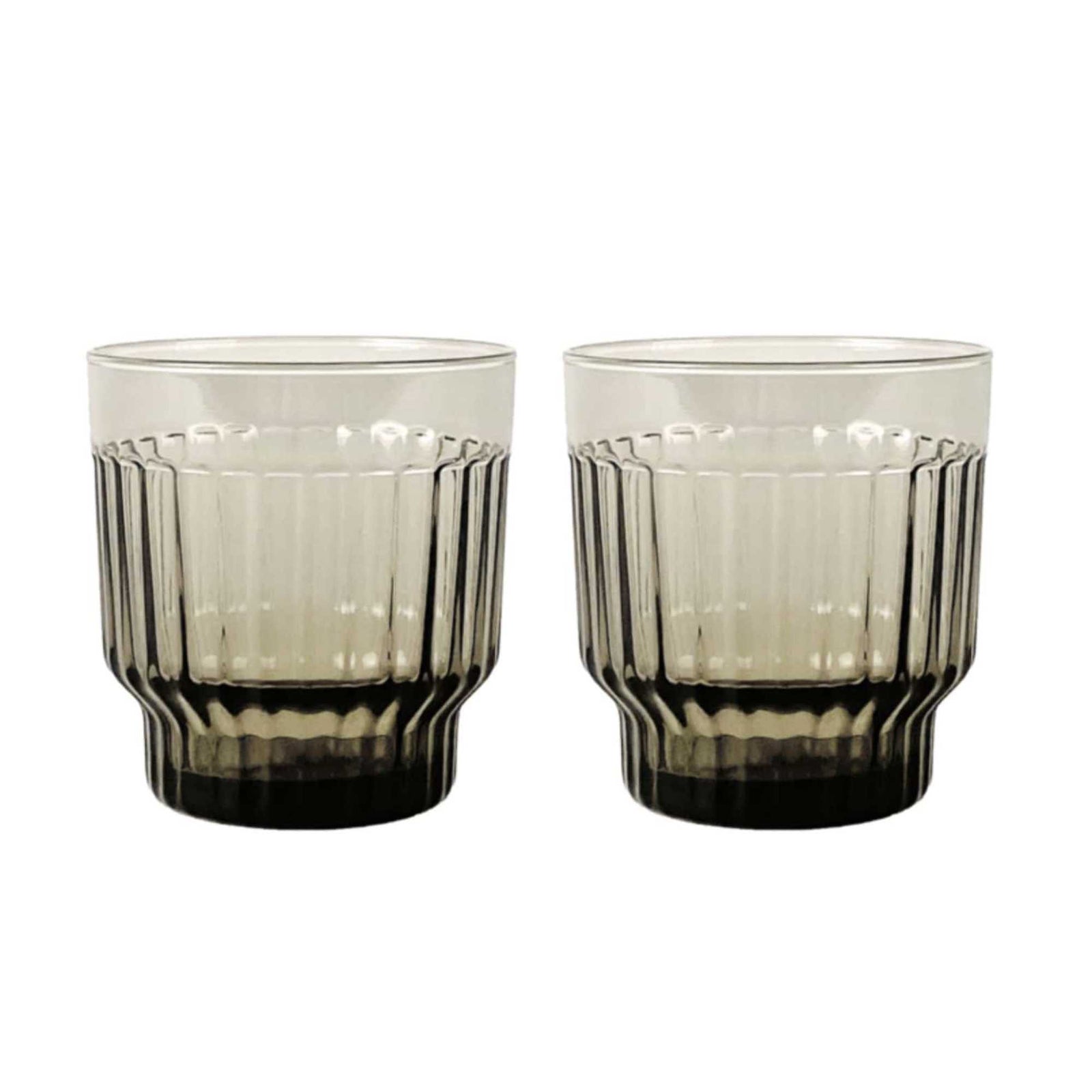 XLBoom LIMA Tumbler, Smoke Grey (Set of 2)