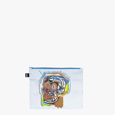 Loqi JEAN-MICHEL BASQUIAT Crown, Pez Dispenser, Untitled Reflective Zip Pockets