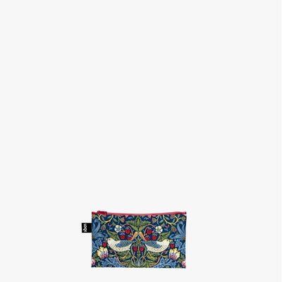 Loqi WILLIAM MORRIS Recycled Zip Pockets