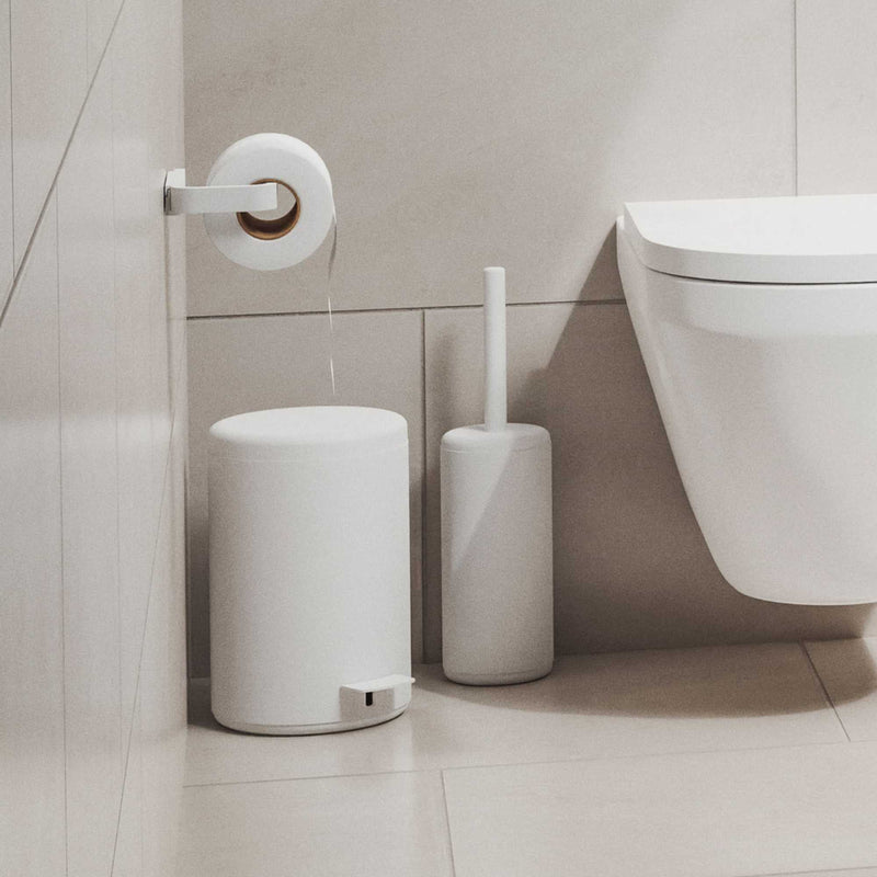 Zone Denmark Rim Toilet Paper Holder, White