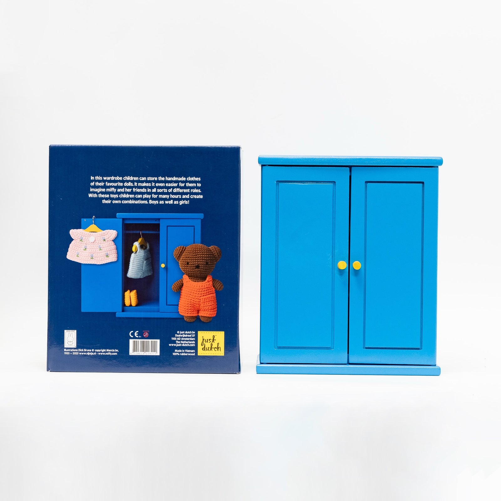 refurbished | Just Dutch Wardrobe for Miffy Doll