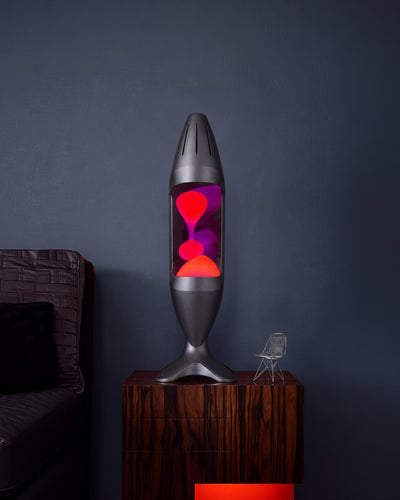 Mathmos iO giant lava lamp, dark grey