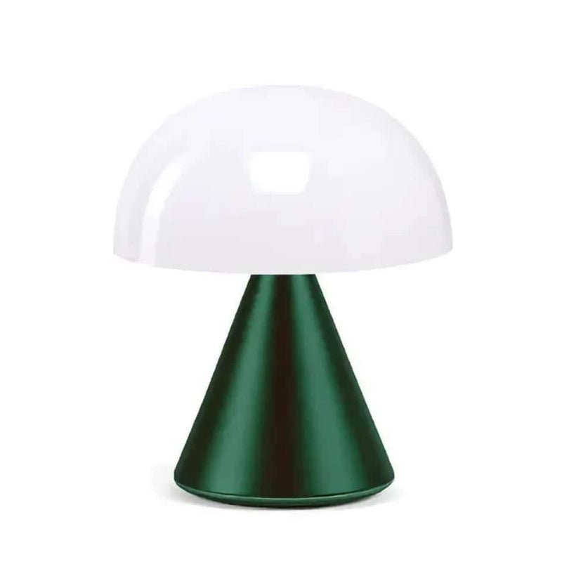 Lexon Mina rechargeable lamp, dark green