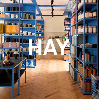 Hay Apex clip lamp, emerald green