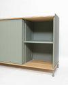 refurbished | Muuto Enfold Sideboard Wide Tall, Oak/Dusty Green