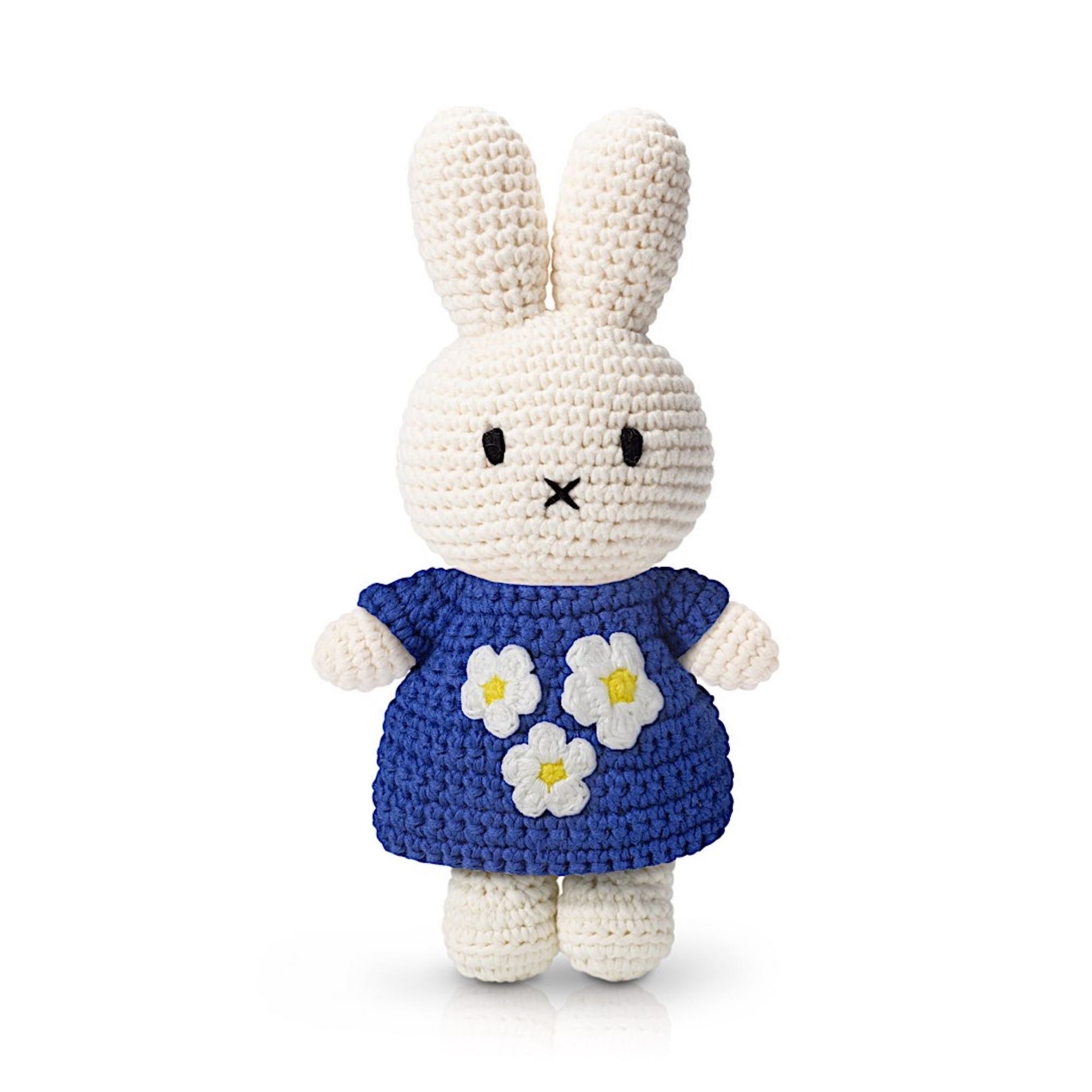 Just Dutch Miffy Crochet, Anniversary robe blue