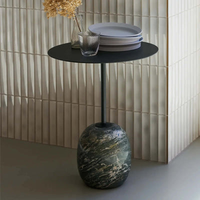 &Tradition Lato LN8 coffee table, deep green & verde grigio