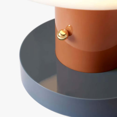 &Tradition Setago JH27 rechargeable lamp, rust/thunder