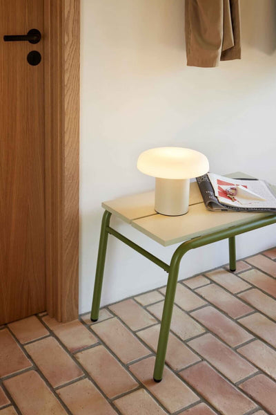 Hübsch Ateliers Table Lamp Sand/White