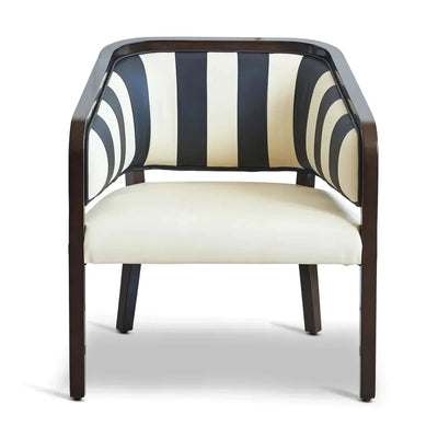 Authentic Models Martini chair, black/white