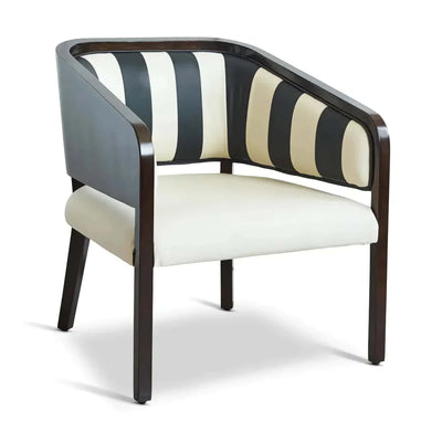 Authentic Models Martini chair, black/white