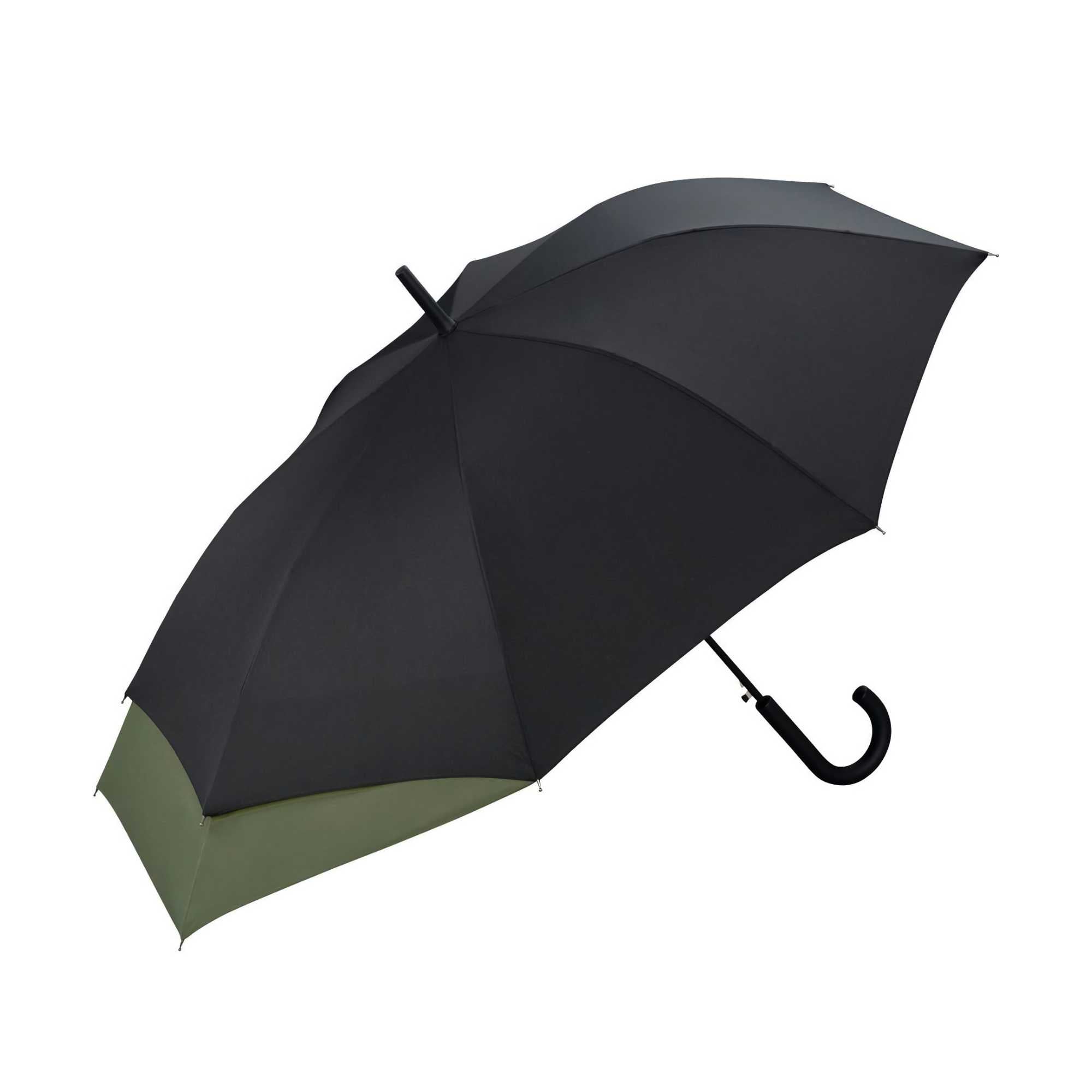 ex-display | Wpc. Back Protect umbrella, black/khaki