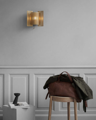 Northern Butterfly Perforated wall lamp