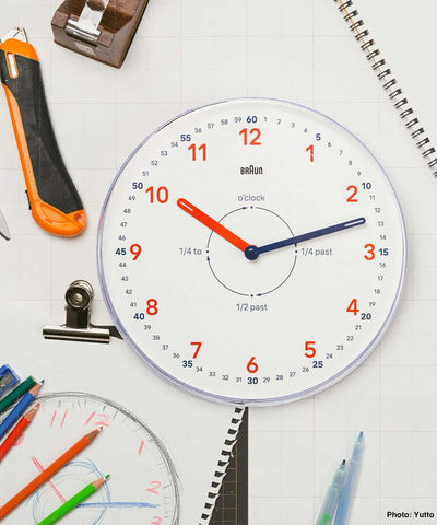 Braun BC26TW Time Teacher wall clock