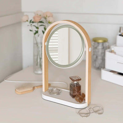 Umbra Bellwood Vanity Mirror, natural