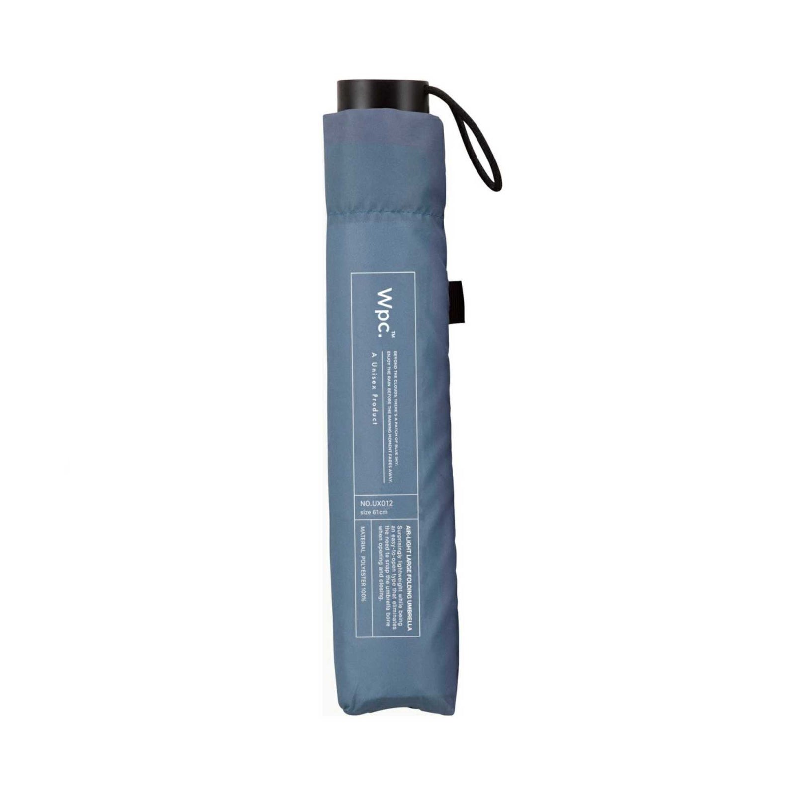 Wpc. Air-Light umbrella, blue grey