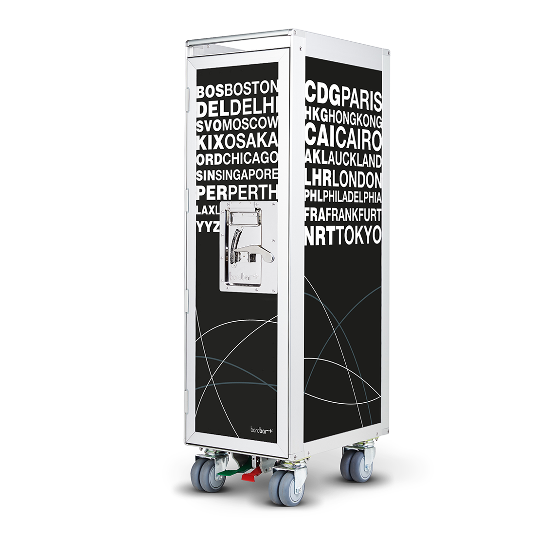 Bordbar Silver Frame airline trolley