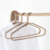 Gudee CAKON bamboo hanger (set of 3), Brown