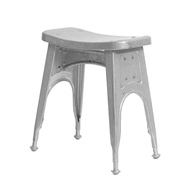 Dulton Kitchen Stool Galvanized