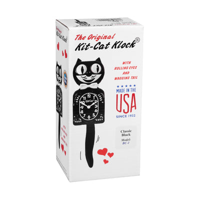 Kit-Cat Klock wall clock, lady heart eyes!