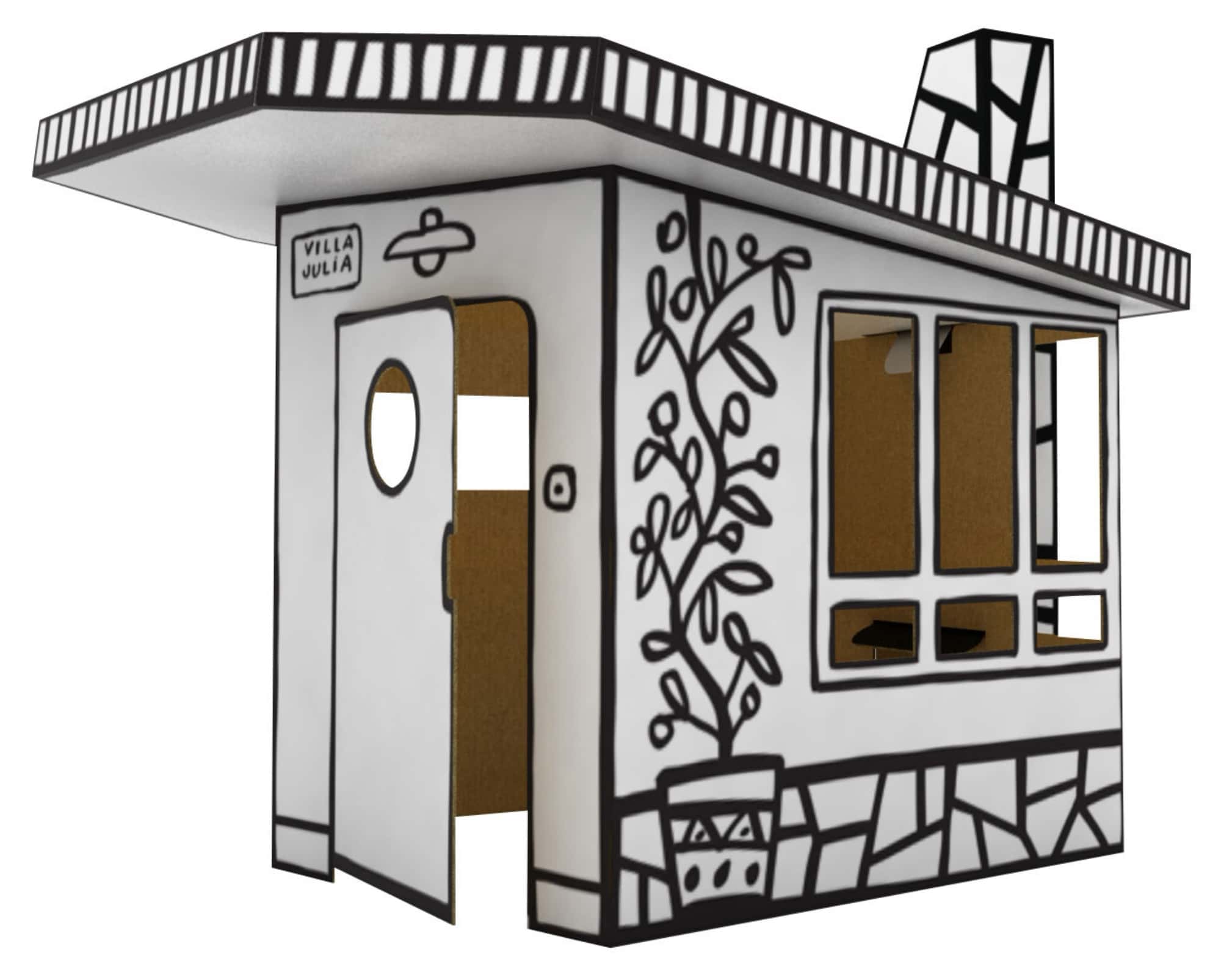 Magis Villa Julia cardboard house