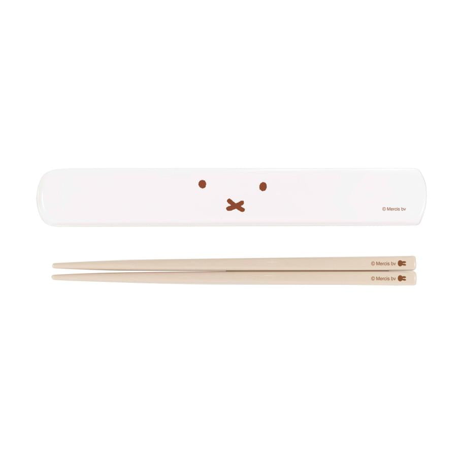 Miffy chopsticks & case set