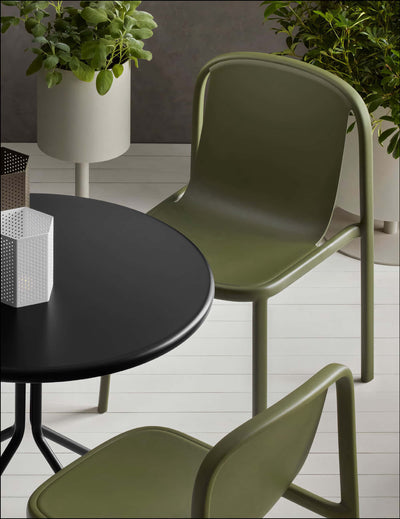 Blu Dot Decade chair, olive