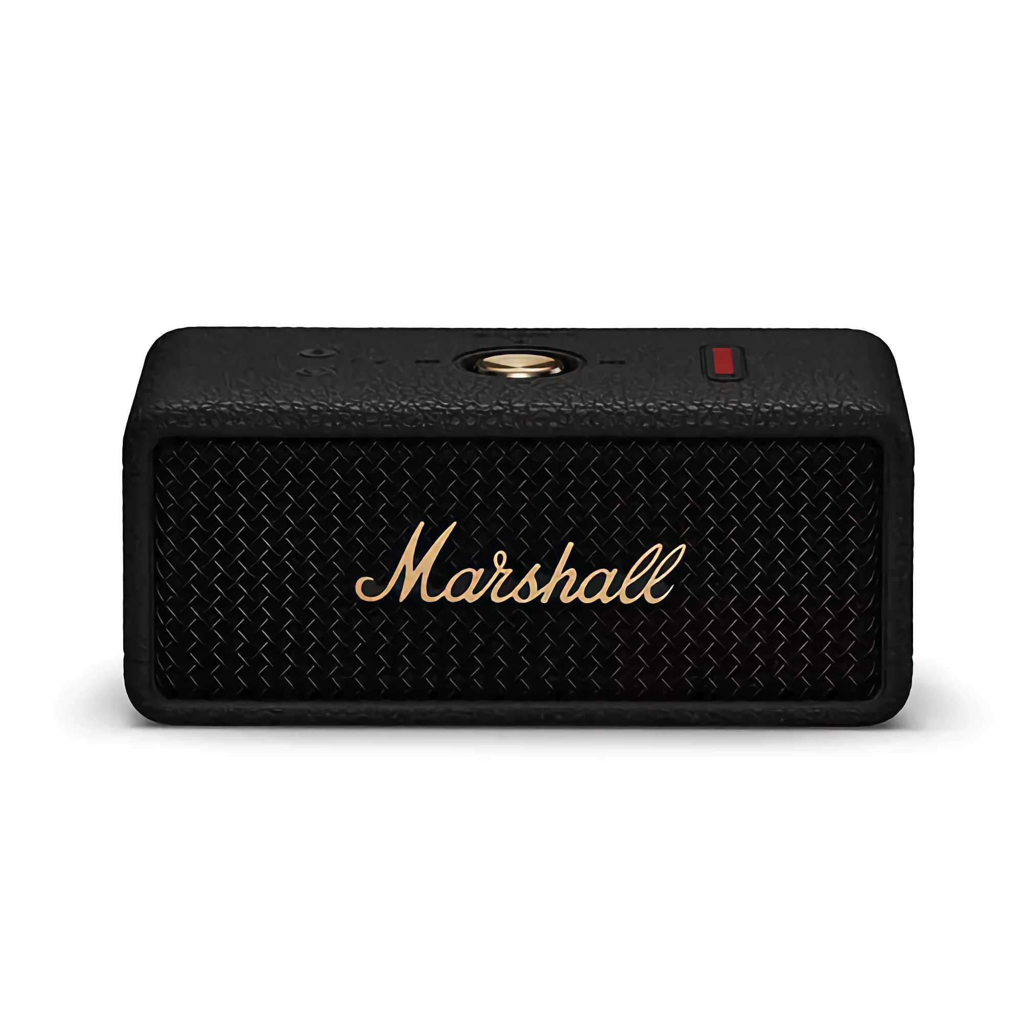 Marshall Emberton III, black/brass