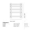 Muuto Compile shelving system, configuration 3