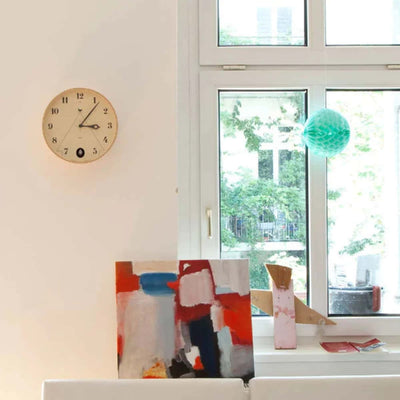 Lemnos Pace cuckoo wall clock, natural