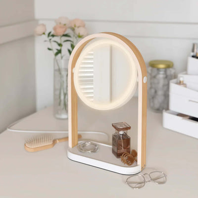 Umbra Bellwood Vanity Mirror, natural