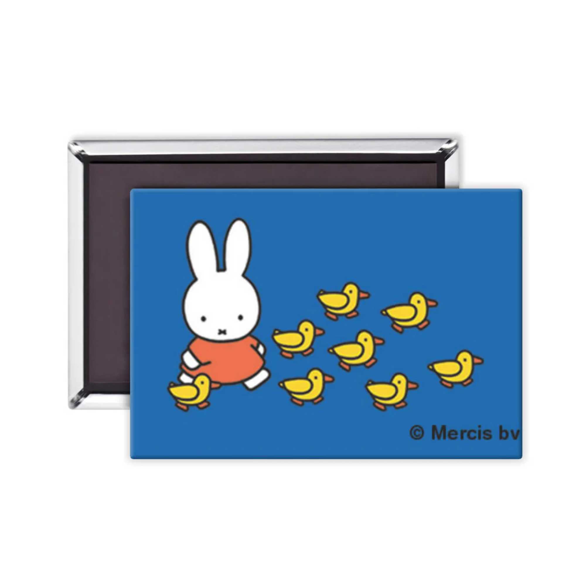 Miffy Walking with Ducks Magnet