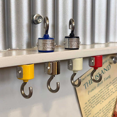 Dulton Magnetic Hook Set/2, dark green