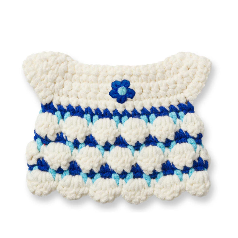 Just Dutch handmade crocheted outfit, new delft blue dress