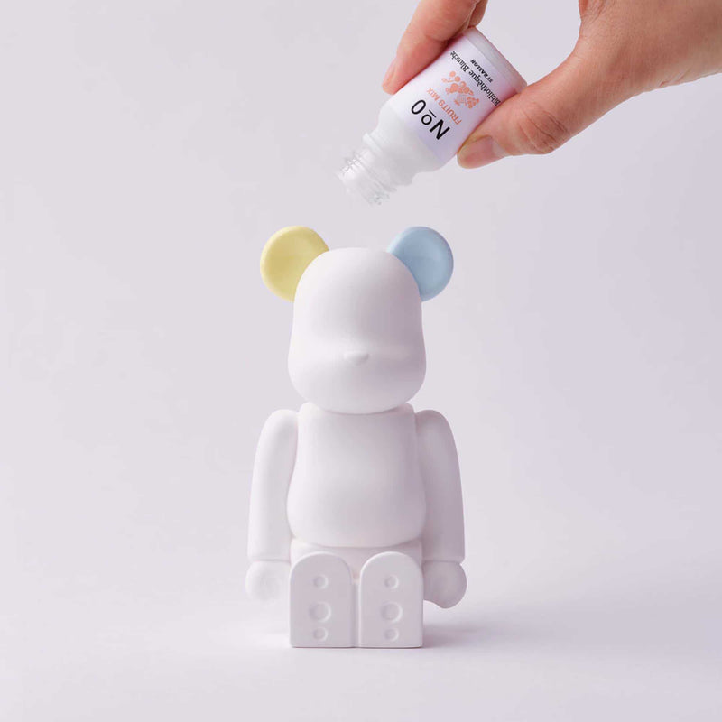 Medicom x Biblioteque Blanche Be@rbrick aroma ornament #0 Color Sweet, Yellow/Blue
