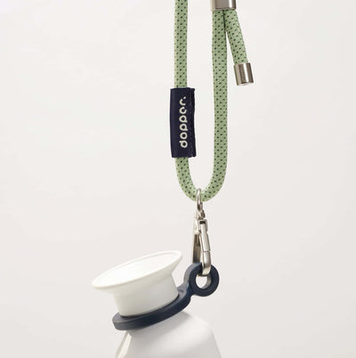 Dopper Cord for bottle, sage green