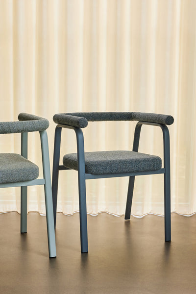 Ecto Dining Chair Grey