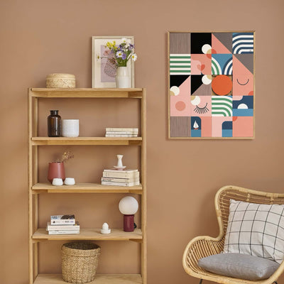Taquin And Boom! puzzle wall art 63x78