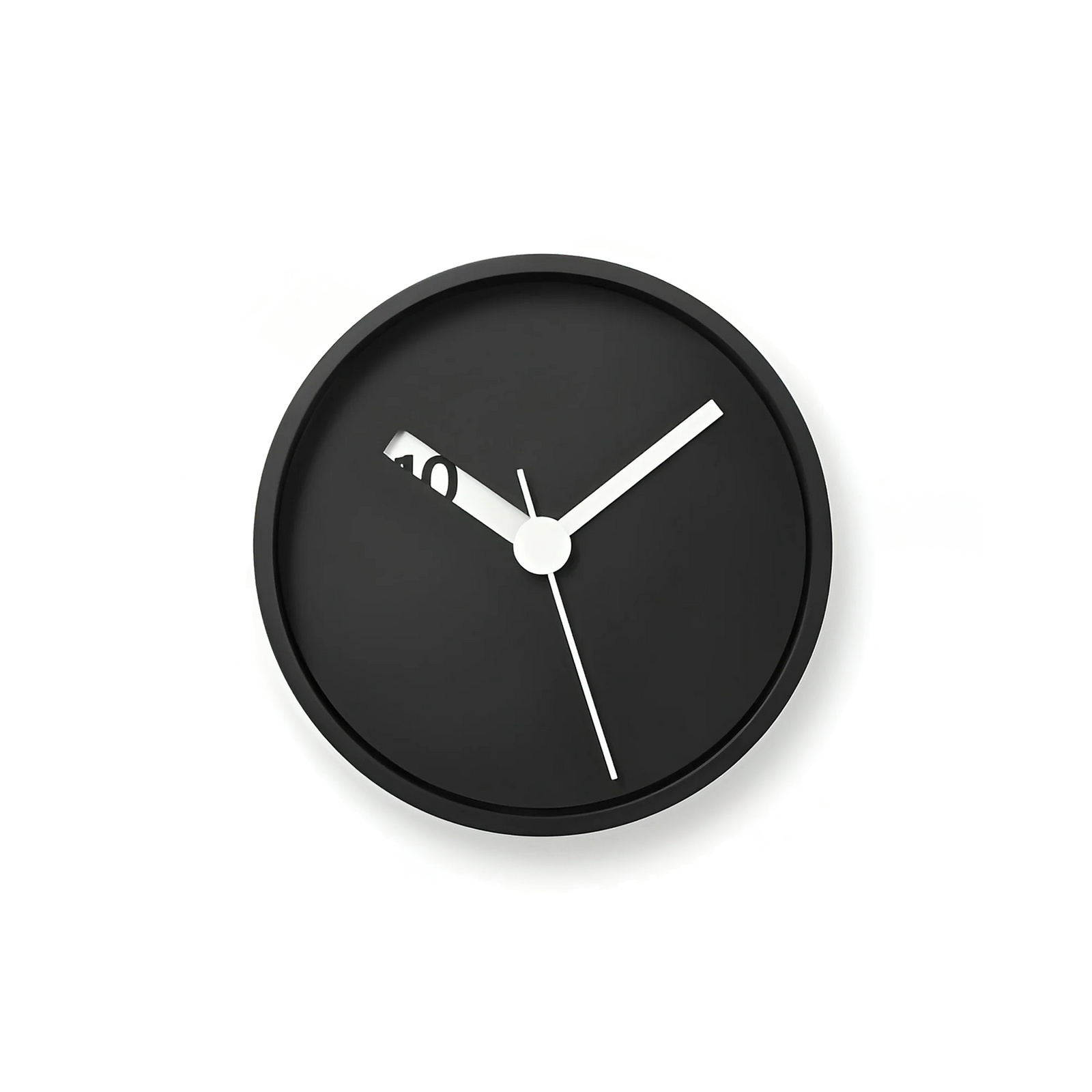 Lemnos Extra Normal clock, black